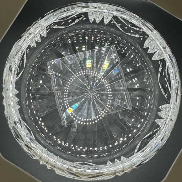 Waterford Crystal Bowl size 3" deep by 6.5"wide glencar - Picture 6 of 6